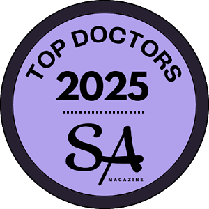 San Antonio Magazine Top Doctors 2025 Badge