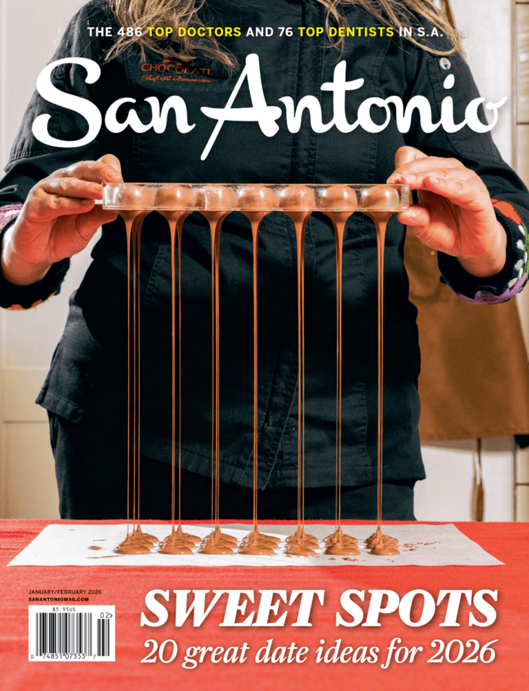 San Antonio Magazine January-February 2026 cover featuring Top Doctors, including Dr. Zack Smith as one of the 486 best physicians in San Antonio.
